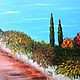 "The seafront" Oil painting Mediterranean. Pictures. Kind paintings by Irina Belozerova. Online shopping on My Livemaster.  Фото №2
