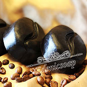 Косметика ручной работы handmade. Livemaster - original item Scrub Coffee bean soap fragrant handmade. Handmade.