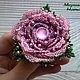 Brooch Dusty rose Dusty Rose. Brooches. BrightAccessoriesNM. Online shopping on My Livemaster.  Фото №2