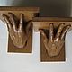 Carved Wall Console Shelf Right Hand (right hand). Interior elements. Carved decor. My Livemaster. Фото №6