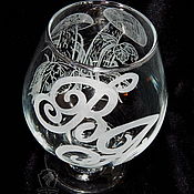Посуда handmade. Livemaster - original item Aspen. A glass of brandy.. Handmade.