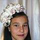 Headbands: White silk orchids. Headband. silk fairy tale. My Livemaster. Фото №6