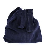 Сумки и аксессуары handmade. Livemaster - original item Shopper Bag Suede Leather Bag Medium Bag String Bag Shopper Tank Top Bag. Handmade.
