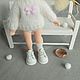 Sneakers for doll ob11color - white 19mm. Clothes for dolls. Olga Safonova. Online shopping on My Livemaster.  Фото №2