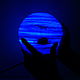  Синий ночник - Нептун 15 см. Ночники. Lampa la Luna byJulia. Ярмарка Мастеров.  Фото №4