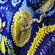 Crocheted shawl 'Starry sky'based on the motif of van Gogh. Shawls. asmik (asmik). My Livemaster. Фото №5