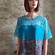 Light summer dress made of viscose staple and lace. Dresses. Charmante Tutenafelt (crealanafr). Online shopping on My Livemaster.  Фото №2