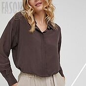 Одежда handmade. Livemaster - original item blouse: Women`s blouse made of 100% Premium silk material. Handmade.
