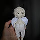 Order Angel crochet toy handmade. Ira Pugach (pompon). Livemaster. . Stuffed Toys Фото №3