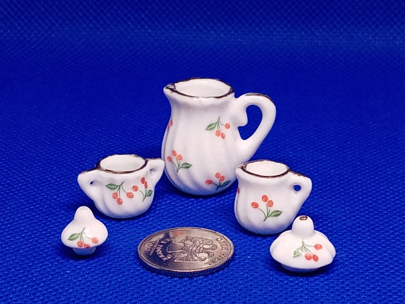 Лепка посуда для кукол