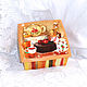 Tea box of the tea party Fairy. Houses. Oksana Ketris. My Livemaster. Фото №4