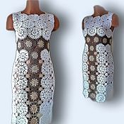 Одежда handmade. Livemaster - original item dresses: Crochet dress. Tenderness. Handmade.