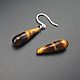 Order Tiger eye quality a in the shape of a pear 22h7 mm. yakitoriya. Livemaster. . Pendants Фото №3