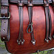 Hunting bag made of RD leather, jagdtash mod.VD Contrast. Gifts for hunters and fishers. Labour. My Livemaster. Фото №6