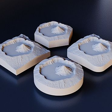 Цифровые товары ручной работы. Ярмарка Мастеров - ручная работа 3D STL Модель Вулкана Креницына. Handmade.