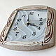 Wall clock 'style of time', with stained glass. Watch. KancyrevDecoration. My Livemaster. Фото №5