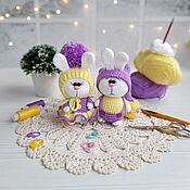 Куклы и игрушки handmade. Livemaster - original item Amigurumi dolls and toys: Bunny. Symbol 2023. Hare.. Handmade.