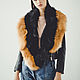 Fox fur collar scarf. Boa. Forestfox. Family Fur Atelier. Online shopping on My Livemaster.  Фото №2