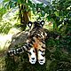 Order Tiger cub Sherkhan toy made of Tiger fur. Woolen Zoo. Livemaster. . Teddy Toys Фото №3