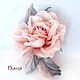 Order Rose 'Alain'. Silk flowers, cloth flowers. Dizani. Livemaster. . Flowers Фото №3