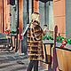 Otter fur coat brown. Fur Coats. Forestfox. Family Fur Atelier. Online shopping on My Livemaster.  Фото №2