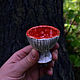 Tiny Amanita goblets. Wine Glasses. RognedaCraft - gifts with soul. Online shopping on My Livemaster.  Фото №2