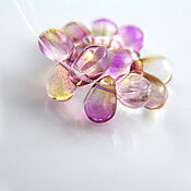Материалы для творчества handmade. Livemaster - original item Beads: glass droplets. Handmade.