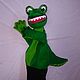 crocodile. Glove puppet. Puppet show. teatr.tati. My Livemaster. Фото №5