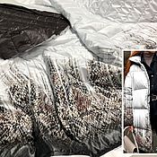 Материалы для творчества handmade. Livemaster - original item Fabrics:JACKET DOUBLE-SIDED COATING DWR- ITALY. Handmade.