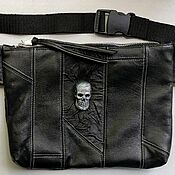 Сумки и аксессуары handmade. Livemaster - original item Leather waist bag 
