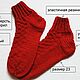Women's knitted socks 'Chess', Socks, Neftekamsk,  Фото №1