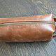 Men's leather dressing case. Travel bags. Andrej Crecca. Ярмарка Мастеров.  Фото №6