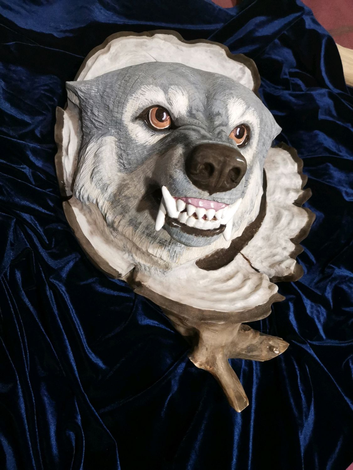 Голова волка из дерева резьба в интернет-магазине на Ярмарке Мастеров ...