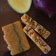 Мыло натуральное с нуля «Манго-чиа». Мыло. Ольга и Людмила (honeybee-soapbar). Ярмарка Мастеров.  Фото №4