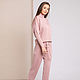 Order Pink Tracksuit. SHAPAR - knitting clothes. Livemaster. . Tracksuits Фото №3