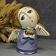 Angel (Walnut Savior) Statuette. Easter souvenirs. Porcelain story. Online shopping on My Livemaster.  Фото №2