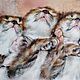 Акварель "Три кота", картина для спальни, подарок, Картины, Санкт-Петербург,  Фото №1