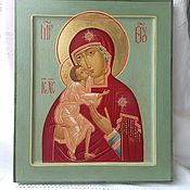На заказ. Рукописная икона Преподобной Марии Египетской