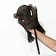 Hand toy monkey, monkey puppet for puppet theater. Puppet show. AnzhWoolToy (AnzhelikaK). My Livemaster. Фото №6