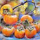 Golden season Painting with pastels (persimmon orange for the kitchen), Pictures, Yuzhno-Uralsk,  Фото №1
