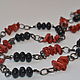 beads: ' Coral, onyx'. Beads2. Everysing begins with Love,,,. Online shopping on My Livemaster.  Фото №2