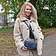 Order Bags: Bag women's leather blue ivy mod S74-961. Natalia Kalinovskaya. Livemaster. . Classic Bag Фото №3