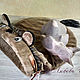 Лежанка - спальный мешок для кошки "Шиншилла" коричневый. Лежанки. Мастерская Любовь Ив (lyubov-iv). Ярмарка Мастеров.  Фото №5