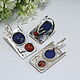 Jewelry Set Lapis Lazuli Agate silver 925 ALS0088. Jewelry Sets. Sunny Silver. My Livemaster. Фото №6