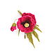 Brooch needle: Red poppy. Stick pin. Batik Silk Elcheva Sofia. Online shopping on My Livemaster.  Фото №2