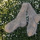 Socks satin Stitch female downy white. Socks. Down shop (TeploPuha34). My Livemaster. Фото №6