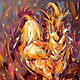 Oil painting on canvas. Cash Golden Rooster. The year of the rooster, Pictures, Moscow,  Фото №1