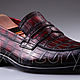 Loafers made of genuine crocodile leather IMA5011H. Loafers. CrocShop. Online shopping on My Livemaster.  Фото №2