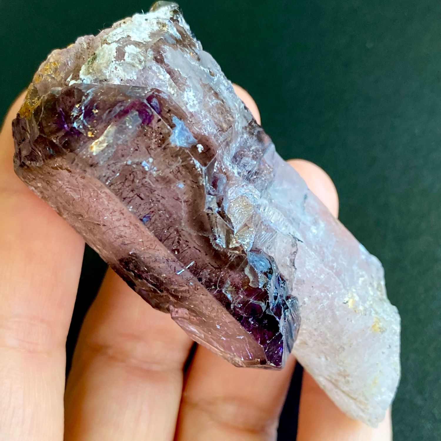 Кафедральный кварц Кристалл Аметист Шангаан Скипетр, 97г – купить ...