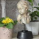 Bust of a girl on a stand Vintage aged decor. Figurines. Decor concrete Azov Garden. Online shopping on My Livemaster.  Фото №2
